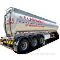 Oil transport tank semi trailer fuel delivery tankers